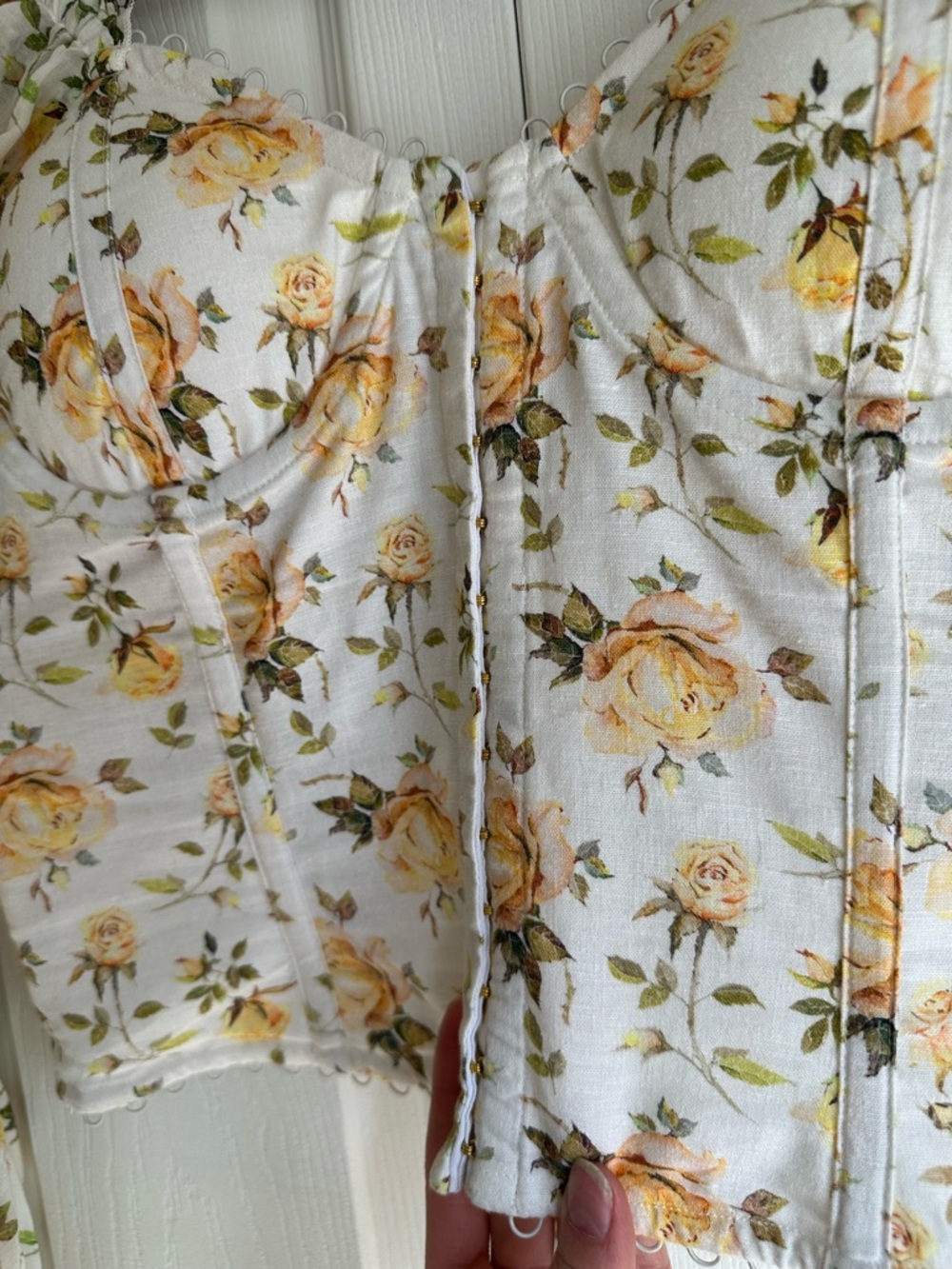 V. Chapman x REVOLVE Jasmine Top in Capri Rose - Picture 4 of 7